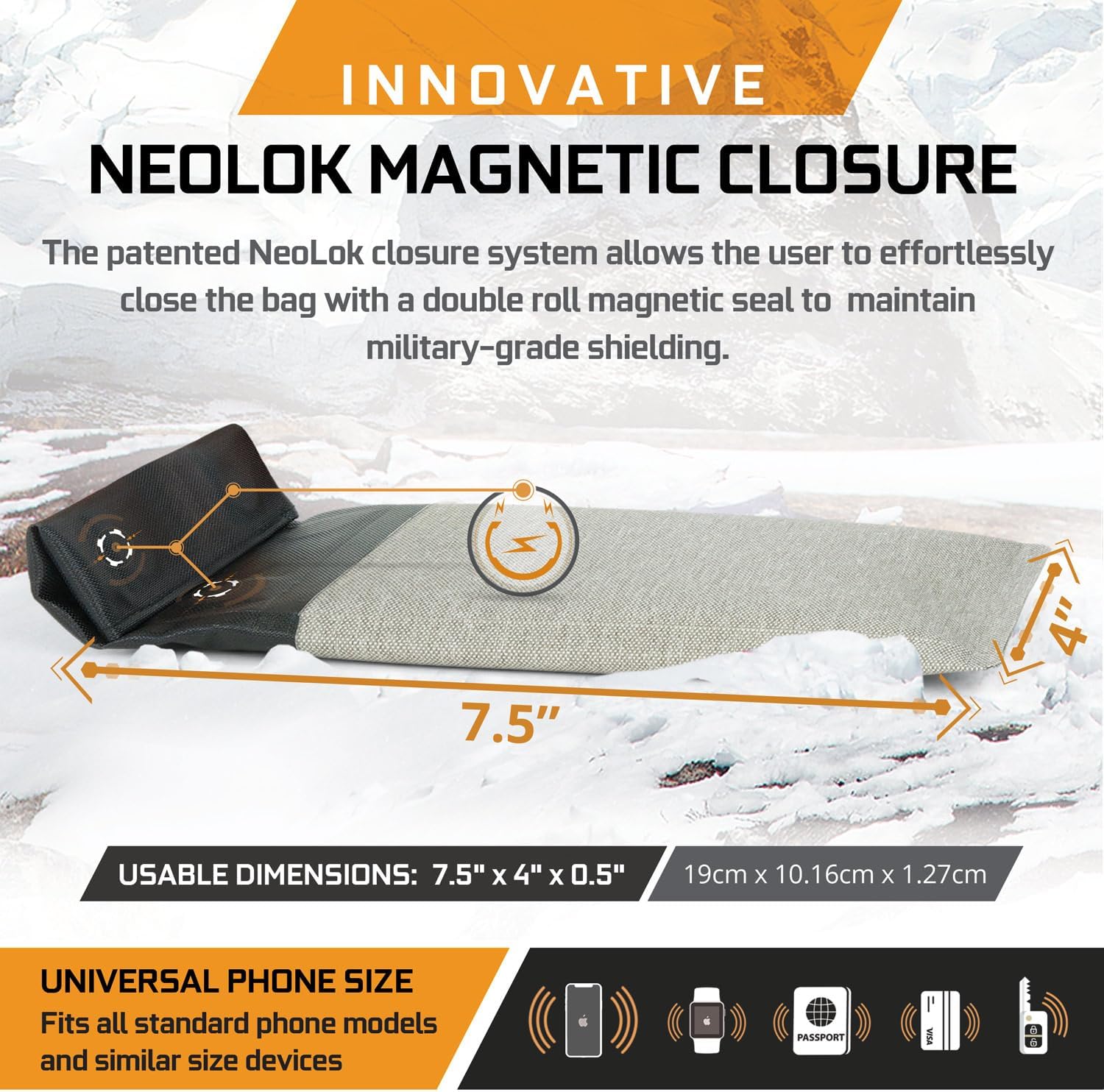 Mission Darkness Faraday Phone Sleeve